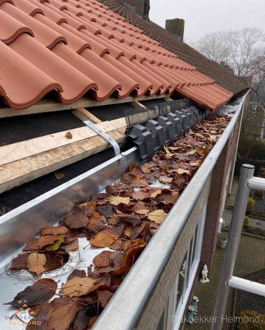 Plat dak bedrijfspand met bitumen dakbedekking en lichtkoepels in Helmond