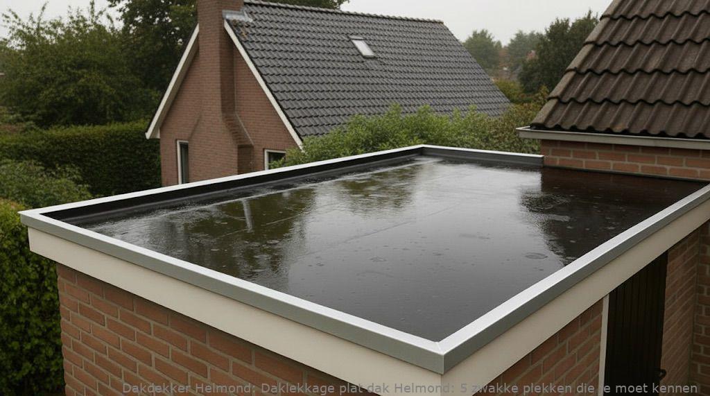 Daklekkage Plat Dak Helmond